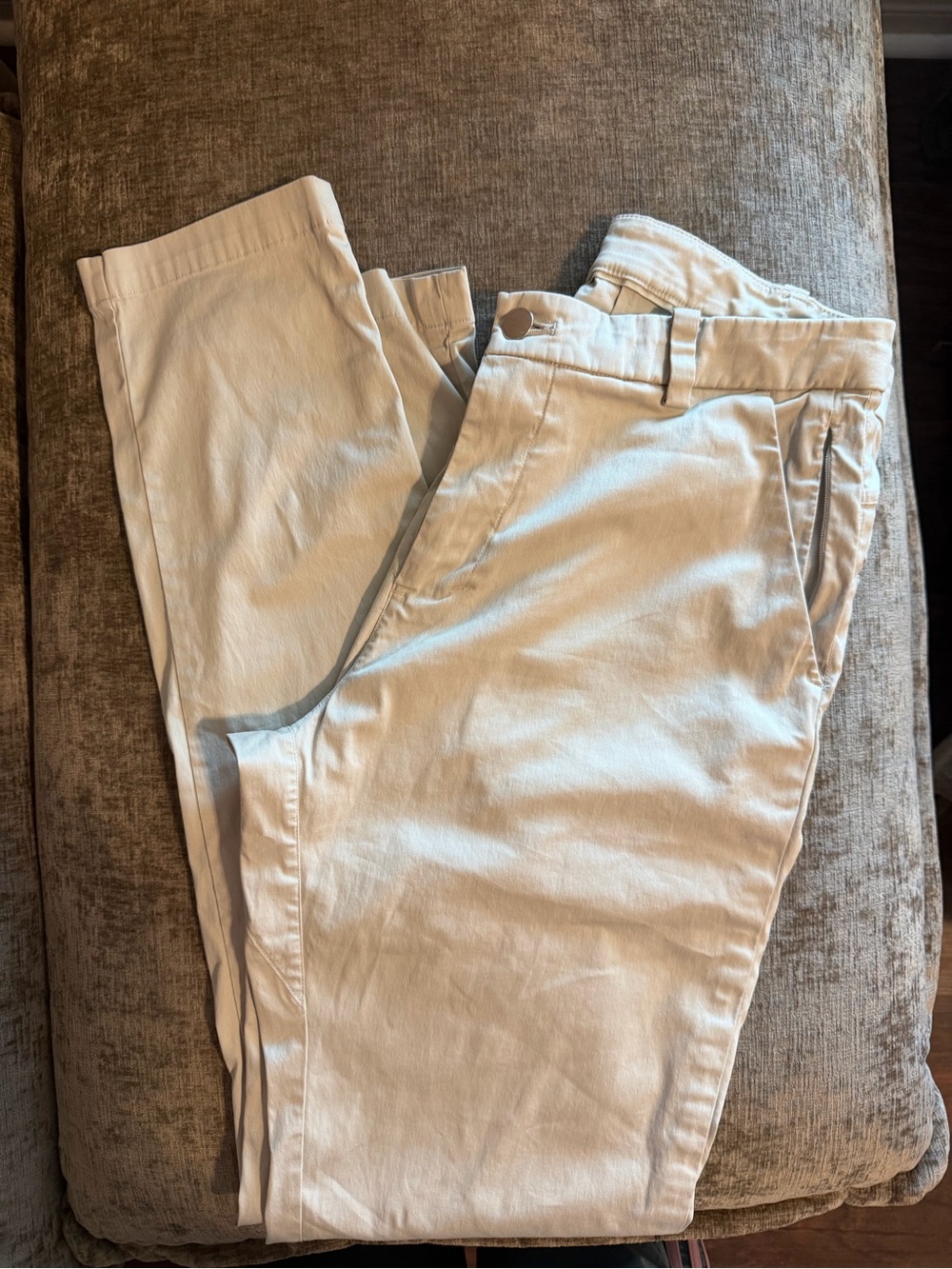 Lululemon Commission Pants Mens 30 Khaki Beige‎ Slim Ventlight Ripstop Golf